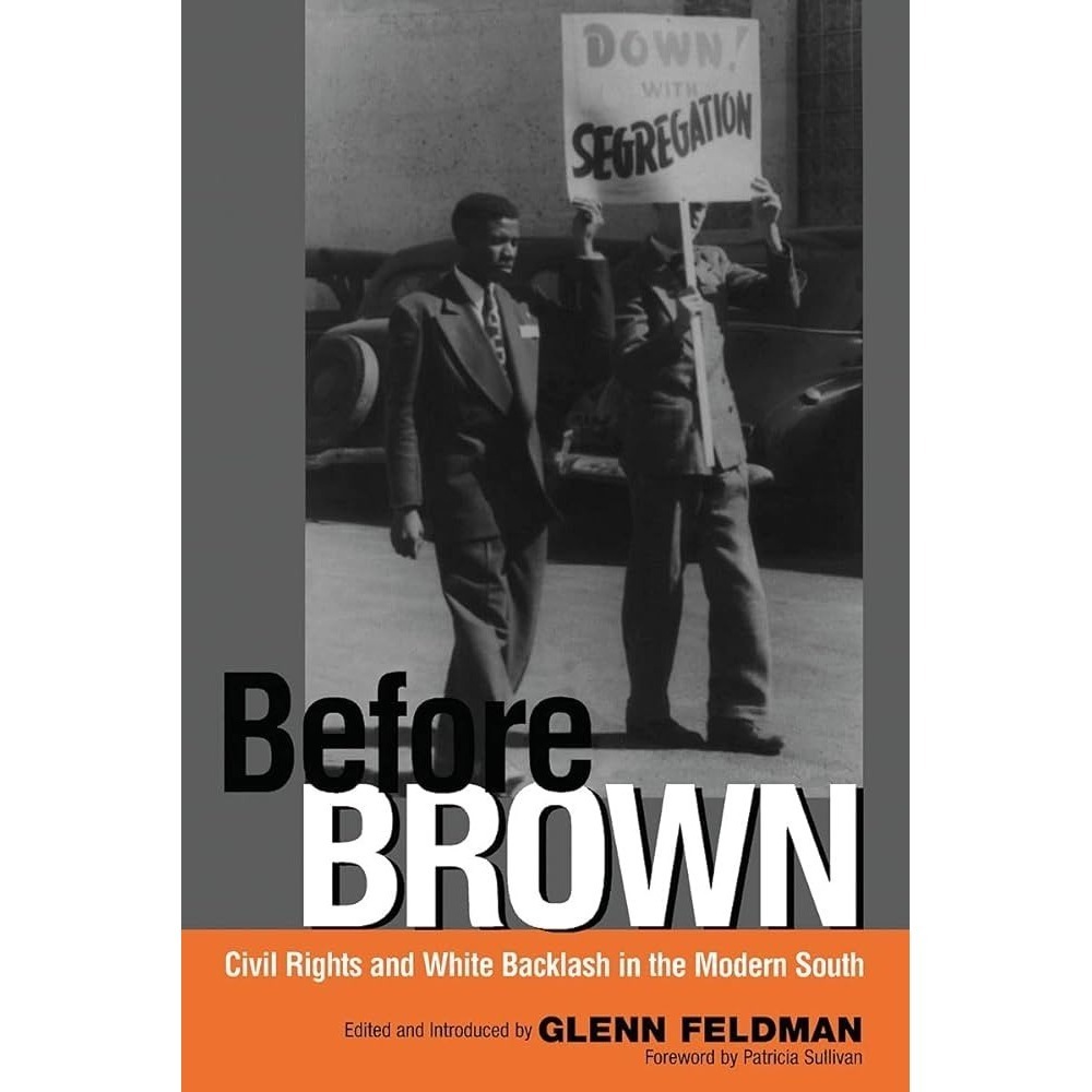 Before‎ Brown: Civil Rights and White - Paperback by Glenn Feldman - Like New